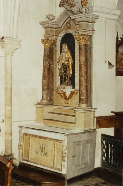 autel de la Vierge, vue générale
