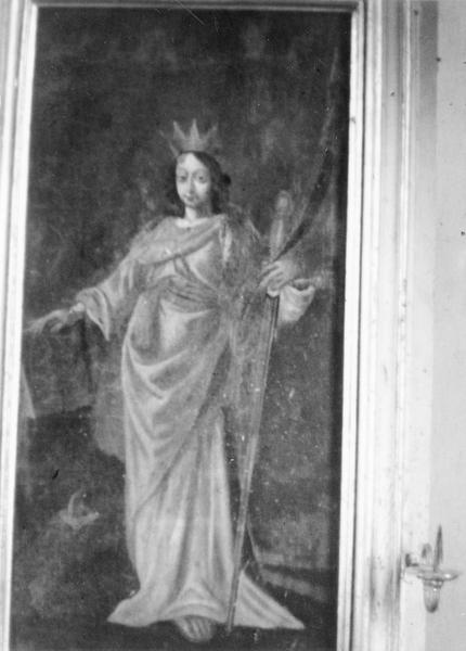 tableau : sainte Catherine, vue générale