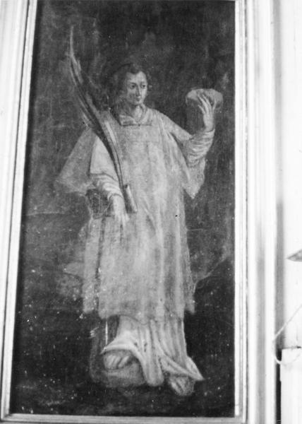 tableau : sainte Etienne, vue générale