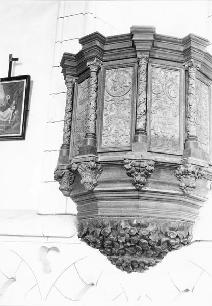 chaire à prêcher, vue générale