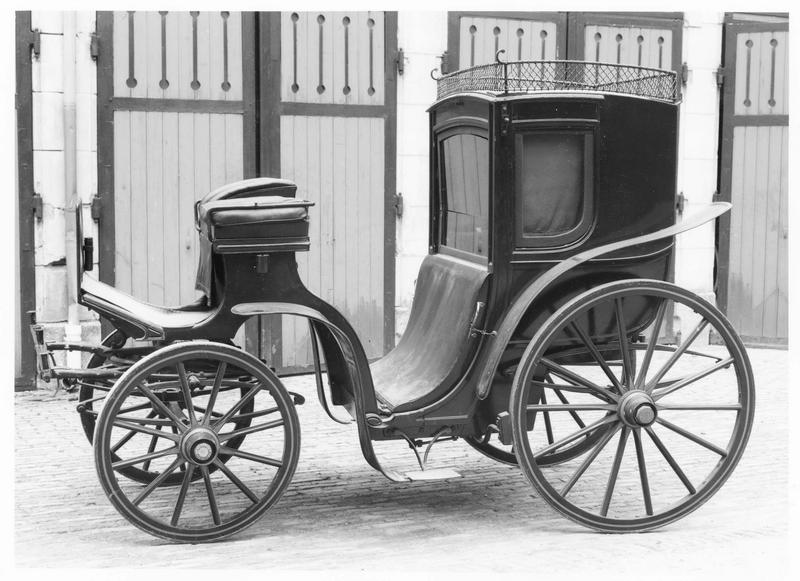 milord fermé dit cab à la française ou cabriolet à quatre roues, vue générale