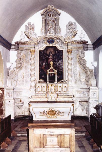 retable du maître-autel, vue générale