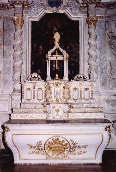 tabernacle du maître-autel, vue générale