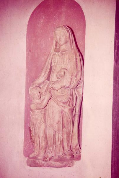 statue : Sainte Anne et la Vierge, vue générale