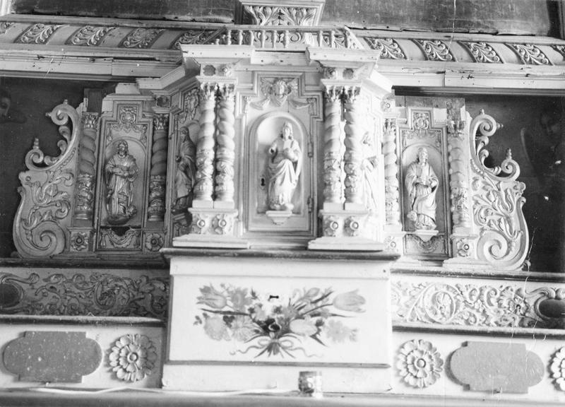 tabernacle du retable du maître-autel, vue générale