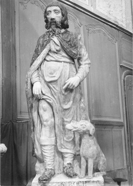 statue : Saint Roch, vue générale