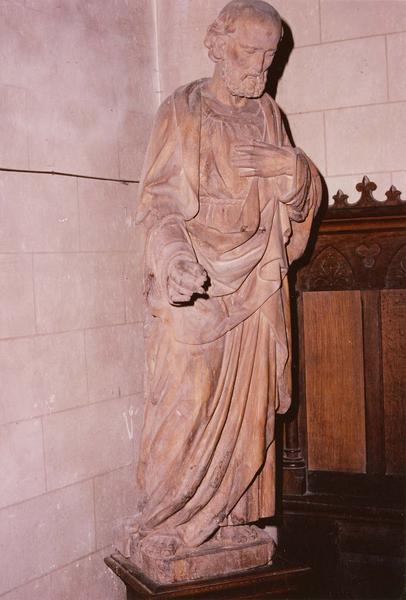 statue : Saint Pierre, vue générale - © Ministère de la Culture (France), Médiathèque du patrimoine et de la photographie (objets mobiliers), tous droits réservés