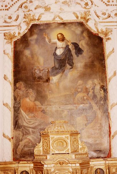 tableau du retable du maître-autel : L'Ascension, vue générale