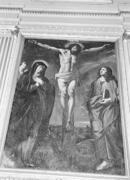 tableau : La Crucifixion, vue générale - © Ministère de la Culture (France), Médiathèque du patrimoine et de la photographie (objets mobiliers), tous droits réservés