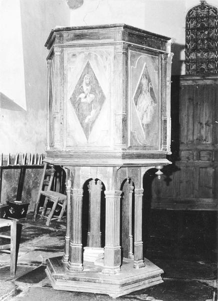 chaire à prêcher, vue générale