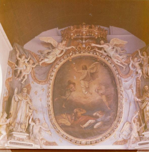 tableau du retable du maître-autel : La Transfiguration, vue générale