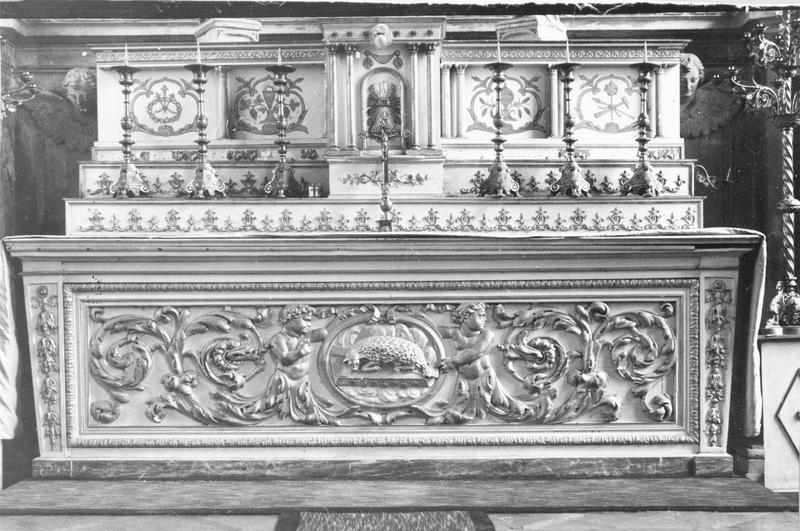 maître-autel, vue générale