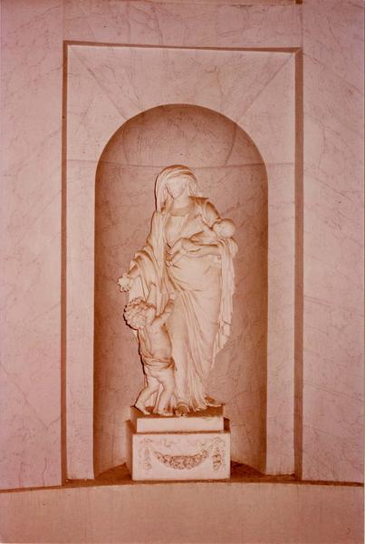 statue : La Charité, vue générale - © Ministère de la Culture (France), Médiathèque du patrimoine et de la photographie (objets mobiliers), tous droits réservés