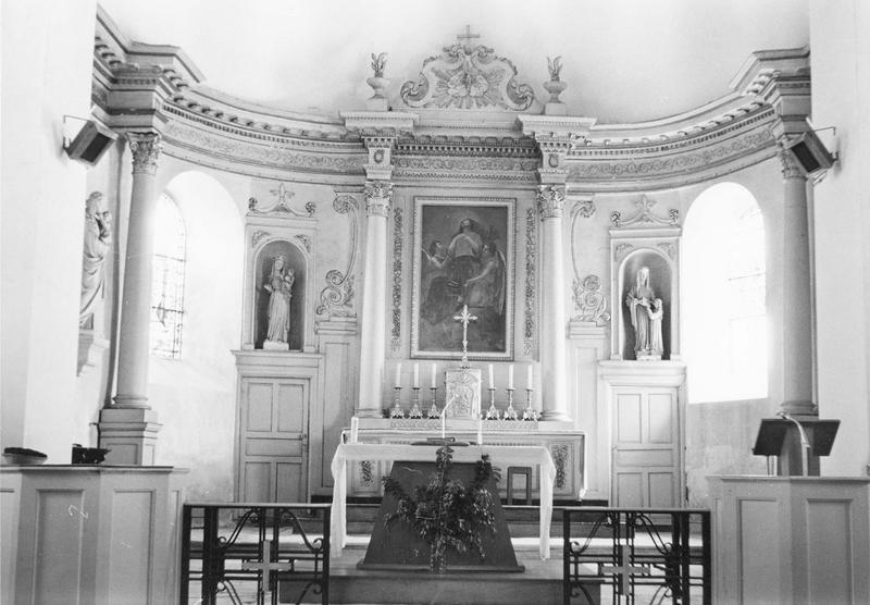 maître-autel, retable, vue générale - © Ministère de la Culture (France), Médiathèque du patrimoine et de la photographie (objets mobiliers), tous droits réservés