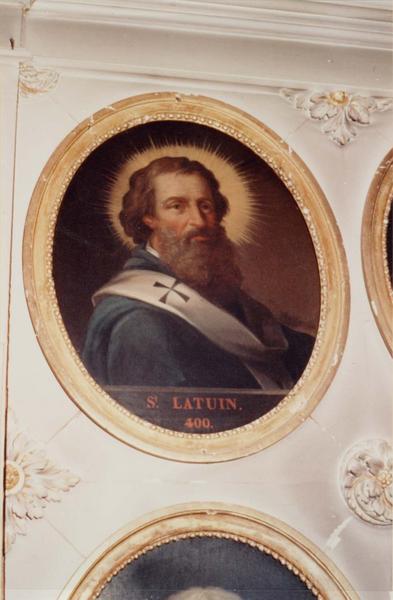 tableau : saint Latuin, évêque du diocèse, vue générale - © Ministère de la Culture (France), Médiathèque du patrimoine et de la photographie (objets mobiliers), tous droits réservés