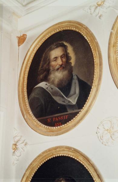 tableau : saint Passif, évêque du diocèse, vue générale - © Ministère de la Culture (France), Médiathèque du patrimoine et de la photographie (objets mobiliers), tous droits réservés