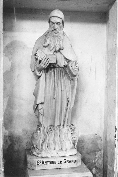 statue : Saint Antoine le Grand, vue générale