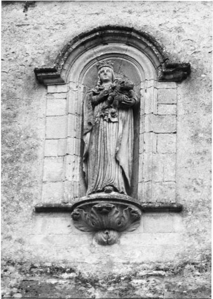 statue : Vierge à l'Enfant, vue générale - © Ministère de la Culture (France), Médiathèque du patrimoine et de la photographie (objets mobiliers), tous droits réservés