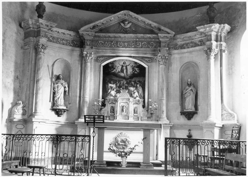 maître-autel, vue générale