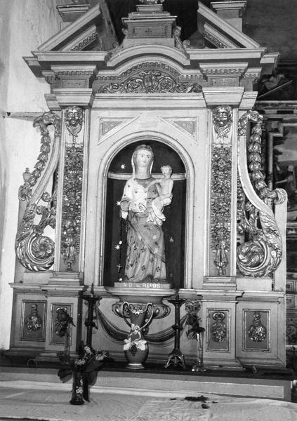 statue : Vierge à l'Enfant, vue générale