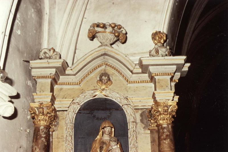 autel de la Vierge, vue partielle