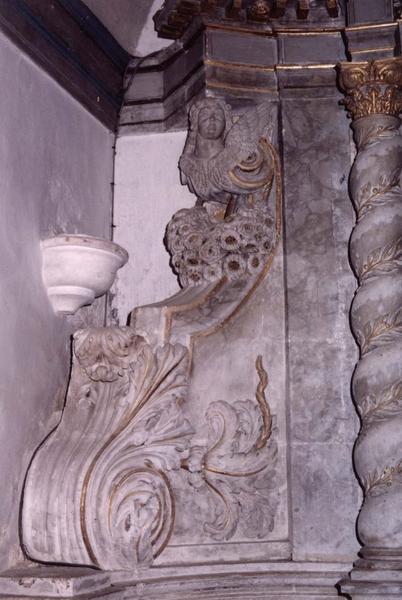 ensemble (autel, retable, tabernacle), détail