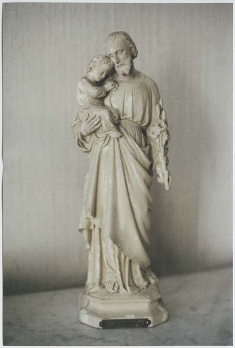 statue (statuette) : Saint Joseph et l'Enfant - © Ministère de la Culture (France), Médiathèque du patrimoine et de la photographie, Tous droits réservés