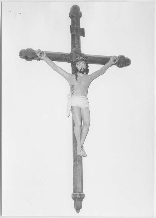 statue : Christ en croix - © Ministère de la Culture (France), Médiathèque du patrimoine et de la photographie, Tous droits réservés