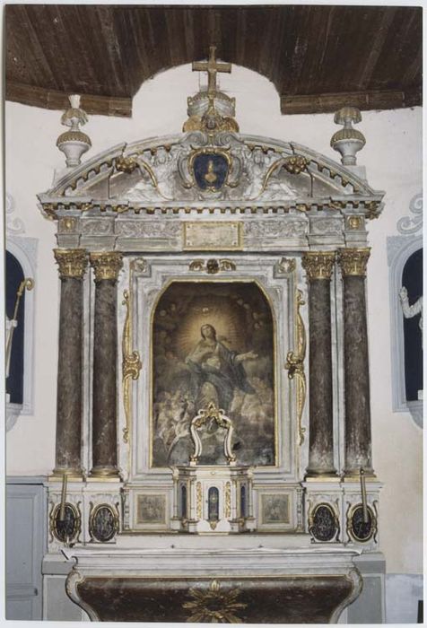 autel (maître-autel), tabernacle, exposition, retable et tableau : Assomption - © Ministère de la Culture (France), Médiathèque du patrimoine et de la photographie, Tous droits réservés