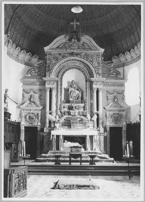autel (maître-autel), retable et tabernacle - © Ministère de la Culture (France), Médiathèque du patrimoine et de la photographie, Tous droits réservés