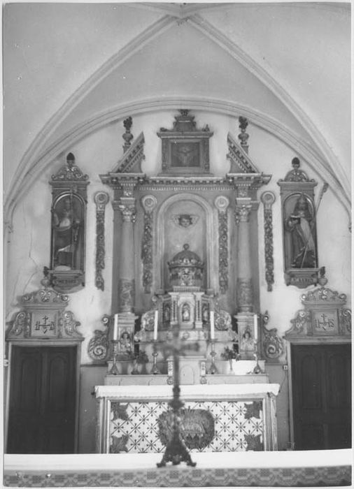 retable du maître-autel et tabernacle - © Ministère de la Culture (France), Médiathèque du patrimoine et de la photographie, Tous droits réservés