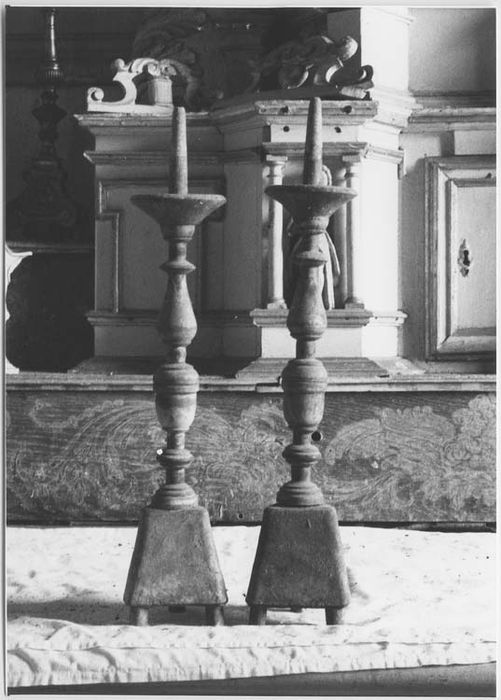 deux chandeliers - © Ministère de la Culture (France), Médiathèque du patrimoine et de la photographie, Tous droits réservés