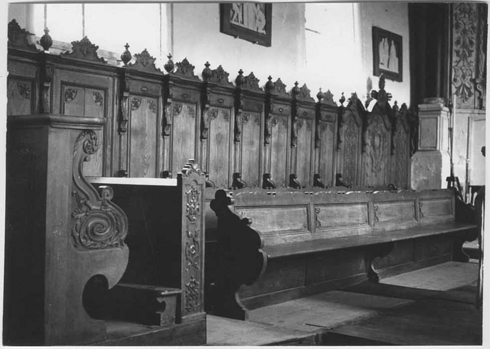 stalles et lambris de revêtement (boiseries) - © Ministère de la Culture (France), Médiathèque du patrimoine et de la photographie, Tous droits réservés