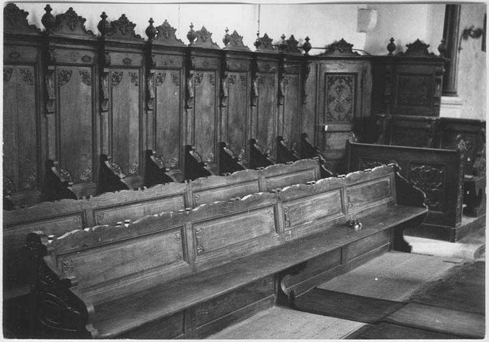 stalles et lambris de revêtement (boiseries) - © Ministère de la Culture (France), Médiathèque du patrimoine et de la photographie, Tous droits réservés