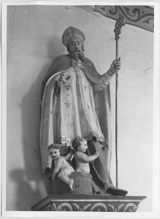 statue : Saint Nicolas - © Ministère de la Culture (France), Médiathèque du patrimoine et de la photographie, Tous droits réservés