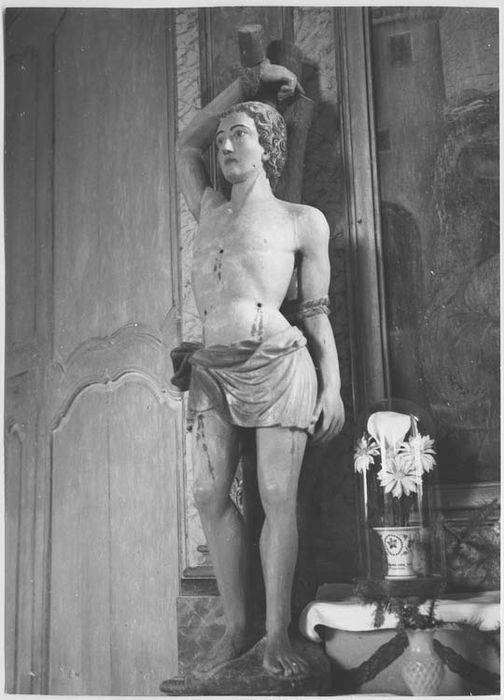 statue : Saint Sébastien - © Ministère de la Culture (France), Médiathèque du patrimoine et de la photographie, Tous droits réservés