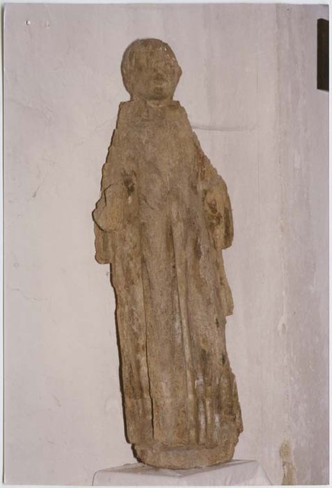 statue : Saint abbé - © Ministère de la Culture (France), Médiathèque du patrimoine et de la photographie, Tous droits réservés