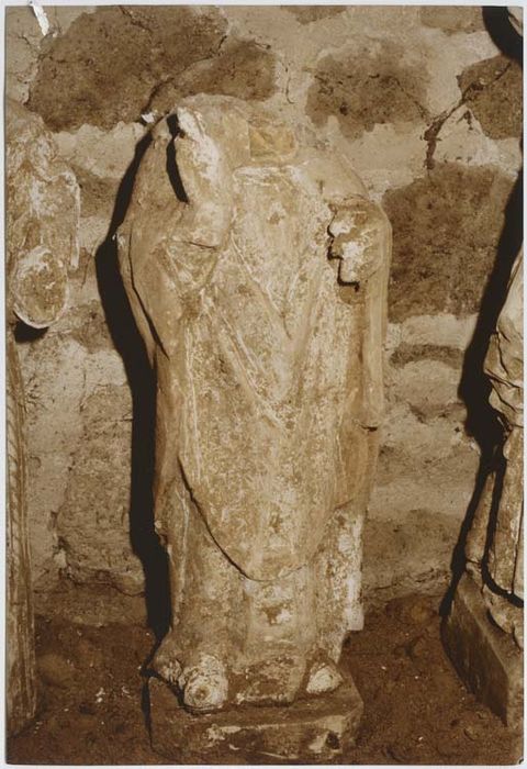 statue : Saint évêque bénissant - © Ministère de la Culture (France), Médiathèque du patrimoine et de la photographie, Tous droits réservés