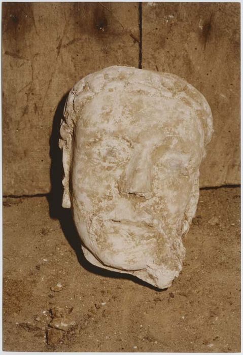 fragment de statue : Tête de moine - © Ministère de la Culture (France), Médiathèque du patrimoine et de la photographie, Tous droits réservés