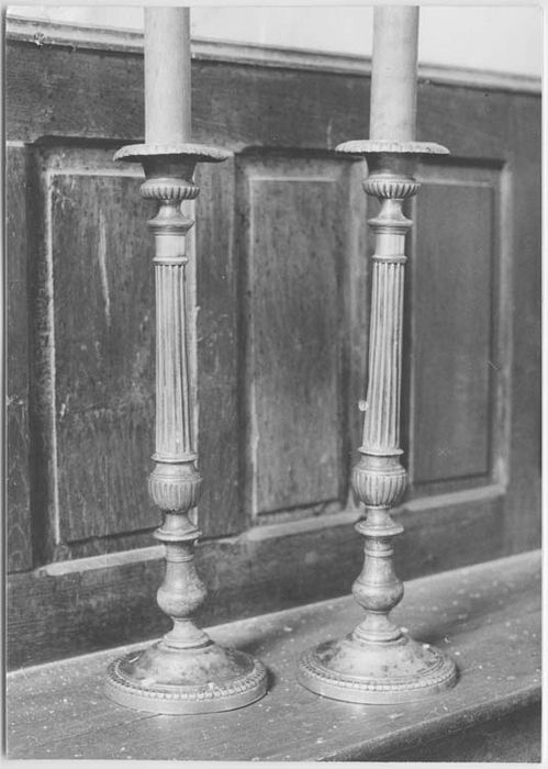 deux chandeliers d'église - © Ministère de la Culture (France), Médiathèque du patrimoine et de la photographie, Tous droits réservés