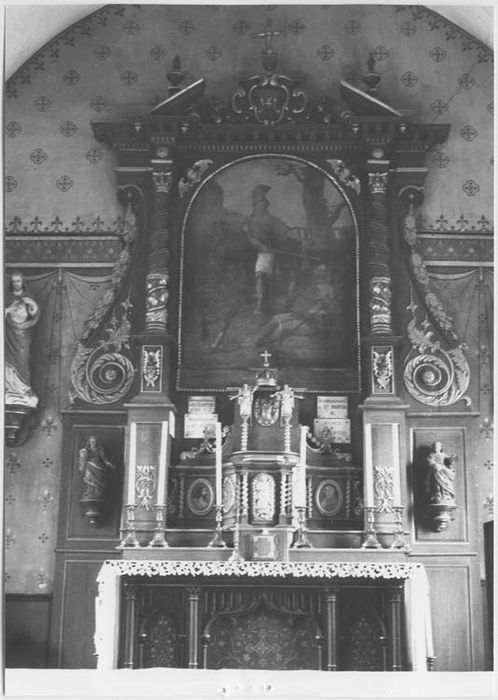 retable du maître-autel et tabernacle - © Ministère de la Culture (France), Médiathèque du patrimoine et de la photographie, Tous droits réservés