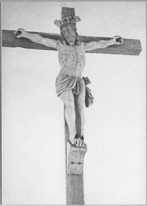 statue : Christ en croix - © Ministère de la Culture (France), Médiathèque du patrimoine et de la photographie, Tous droits réservés