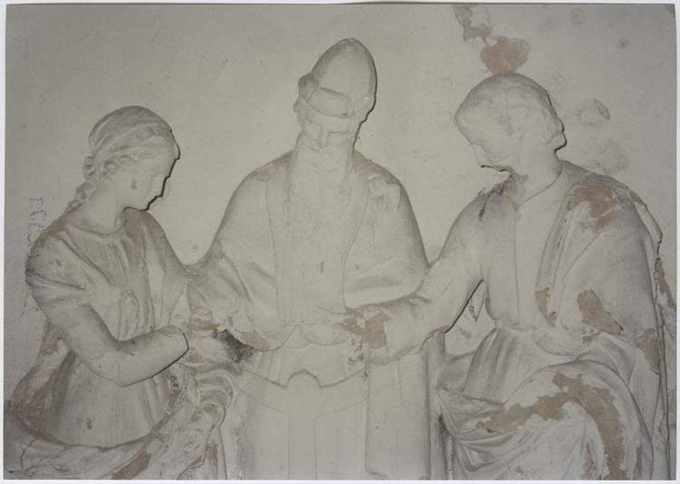devant d'autel : Mariage de la Vierge