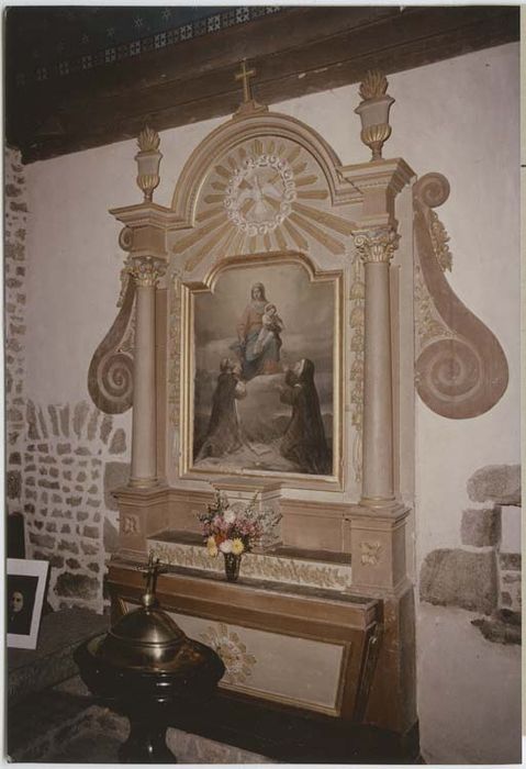 autel de la Vierge, retable et tableau : Donation du Rosaire - © Ministère de la Culture (France), Médiathèque du patrimoine et de la photographie, Tous droits réservés