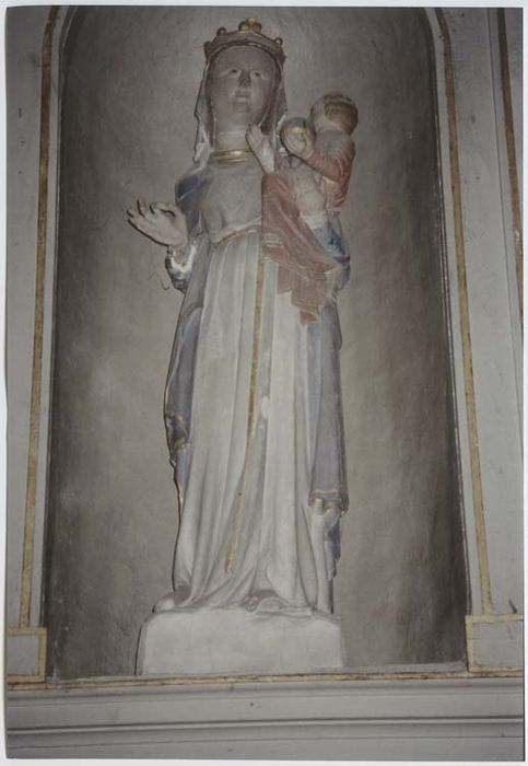 statue : Vierge à l'Enfant - © Ministère de la Culture (France), Médiathèque du patrimoine et de la photographie, Tous droits réservés