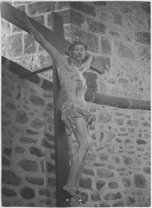 statue : Christ en croix - © Ministère de la Culture (France), Médiathèque du patrimoine et de la photographie, Tous droits réservés