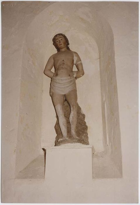 statue : Saint Sébastien - © Ministère de la Culture (France), Médiathèque du patrimoine et de la photographie, Tous droits réservés