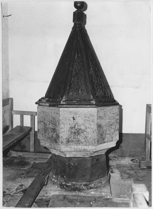 fonts baptismaux - © Ministère de la Culture (France), Médiathèque du patrimoine et de la photographie, Tous droits réservés