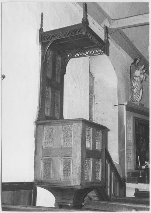 chaire à prêcher - © Ministère de la Culture (France), Médiathèque du patrimoine et de la photographie, Tous droits réservés