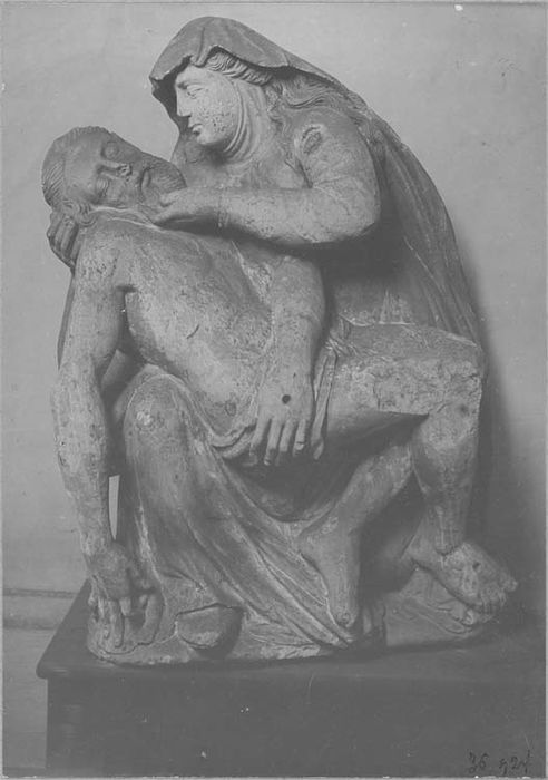 groupe sculpté : Vierge de Pitié - © Ministère de la Culture (France), Médiathèque du patrimoine et de la photographie, diffusion GrandPalaisRmn Photo